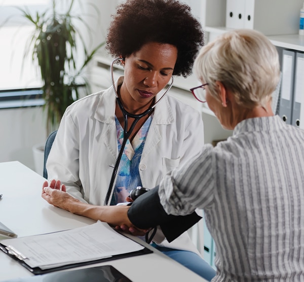a man and a woman sitting at a table